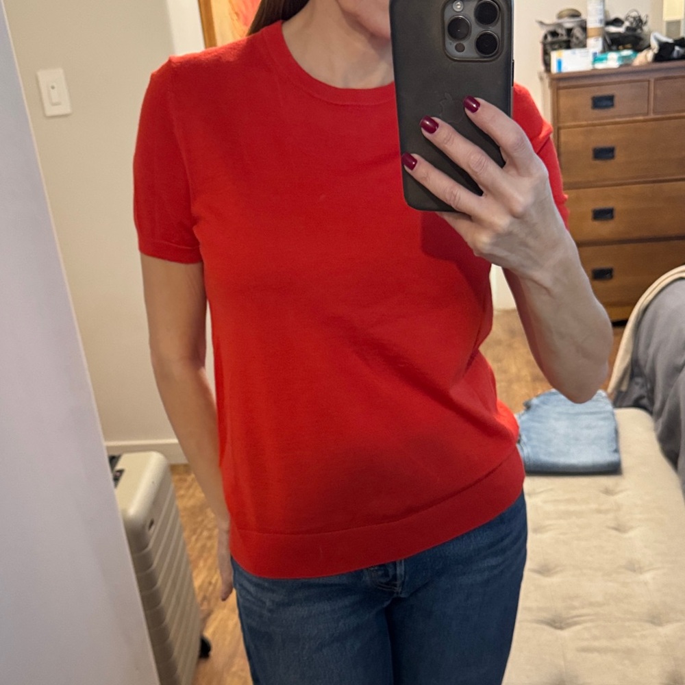 Hugo Boss Red Women's Top